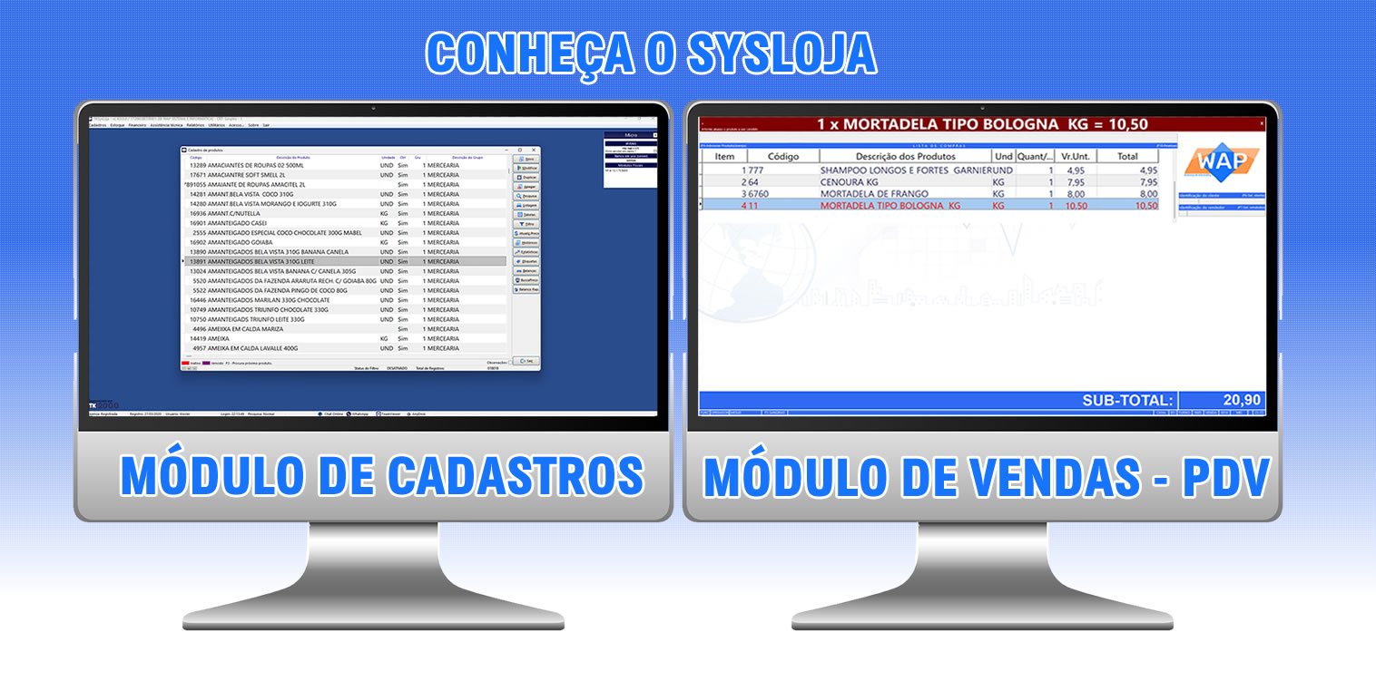 Sistema para automatizar sua loja prático e fácil!